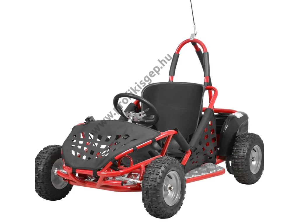 HECHT 54812RED Akkumulátoros kisautó gyerekeknek, 48V, 12Ah, Max: 80kg