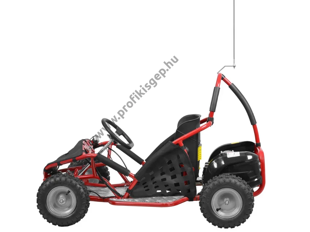 HECHT 54812RED Akkumulátoros kisautó gyerekeknek, 48V, 12Ah, Max: 80kg