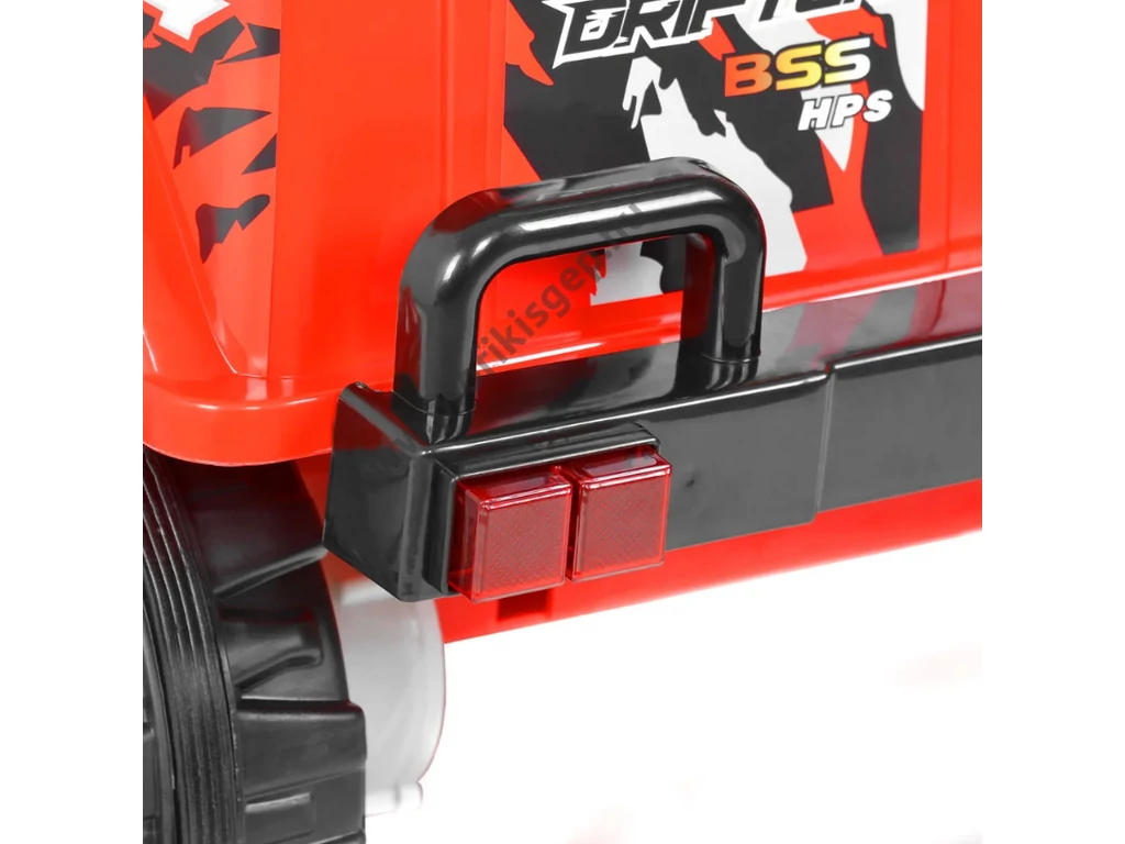 HECHT 56185 Akkumulátoros kisautó gyerekeknek, 12V, 10Ah, 3-8 éves korig, Max: 30kg, távírányítóval
