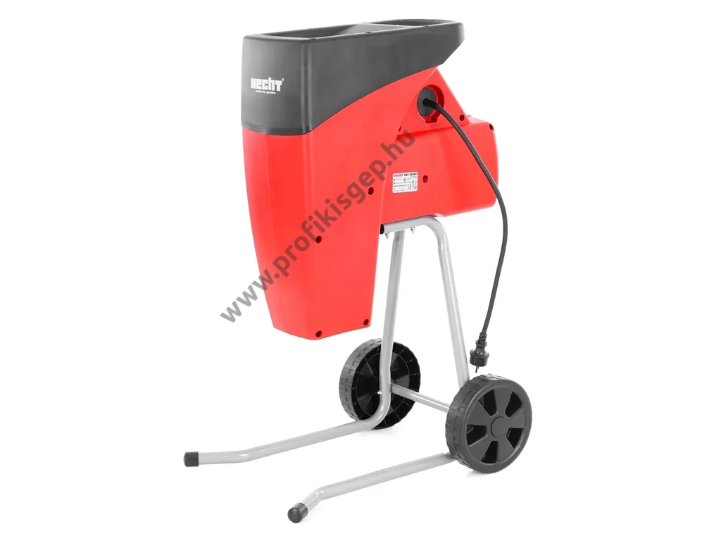 HECHT 627 Silent Elektromos ágaprító, komposztáló, Maróhengeres, 2500W, ágátmérő: 4 cm