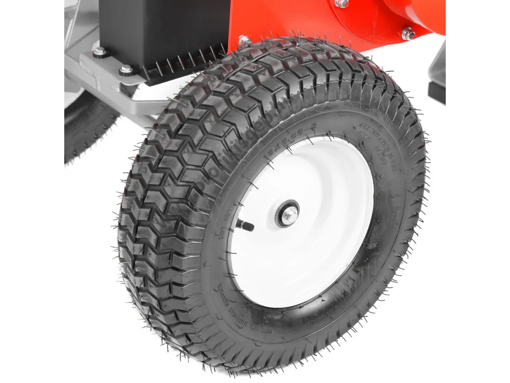 HECHT 6642 Benzinmotoros ágaprító, komposztáló, forgókéses, OHV420cm3, ágátmérő: 10cm, VONTATHATÓ