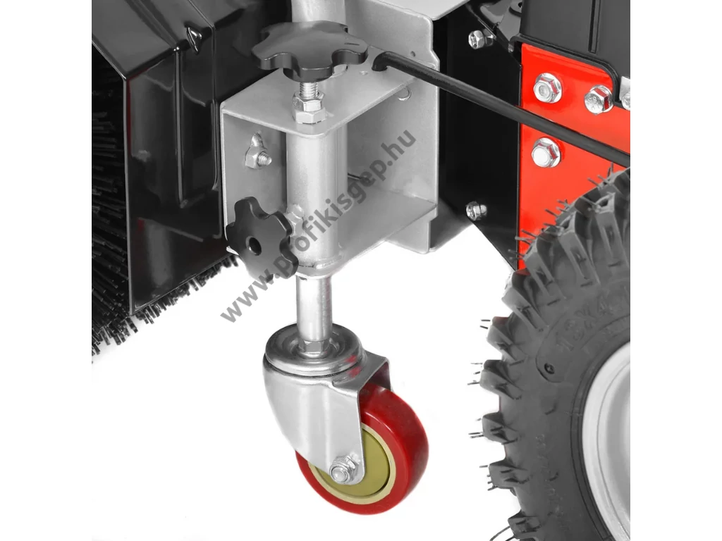 HECHT 8615 Benzinmotoros önjáró seprőgép, takarítógép, 62cm, OHV 196cm3, 5+2 sebesség