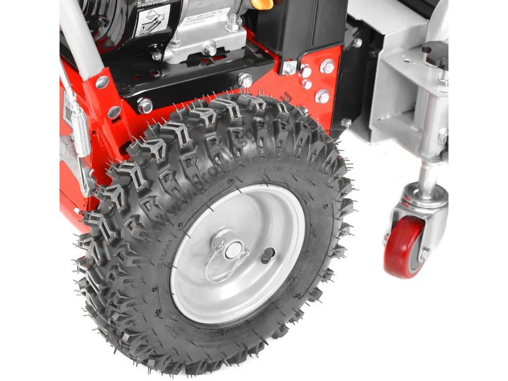 HECHT 8615 Benzinmotoros önjáró seprőgép, takarítógép, 62cm, OHV 196cm3, 5+2 sebesség