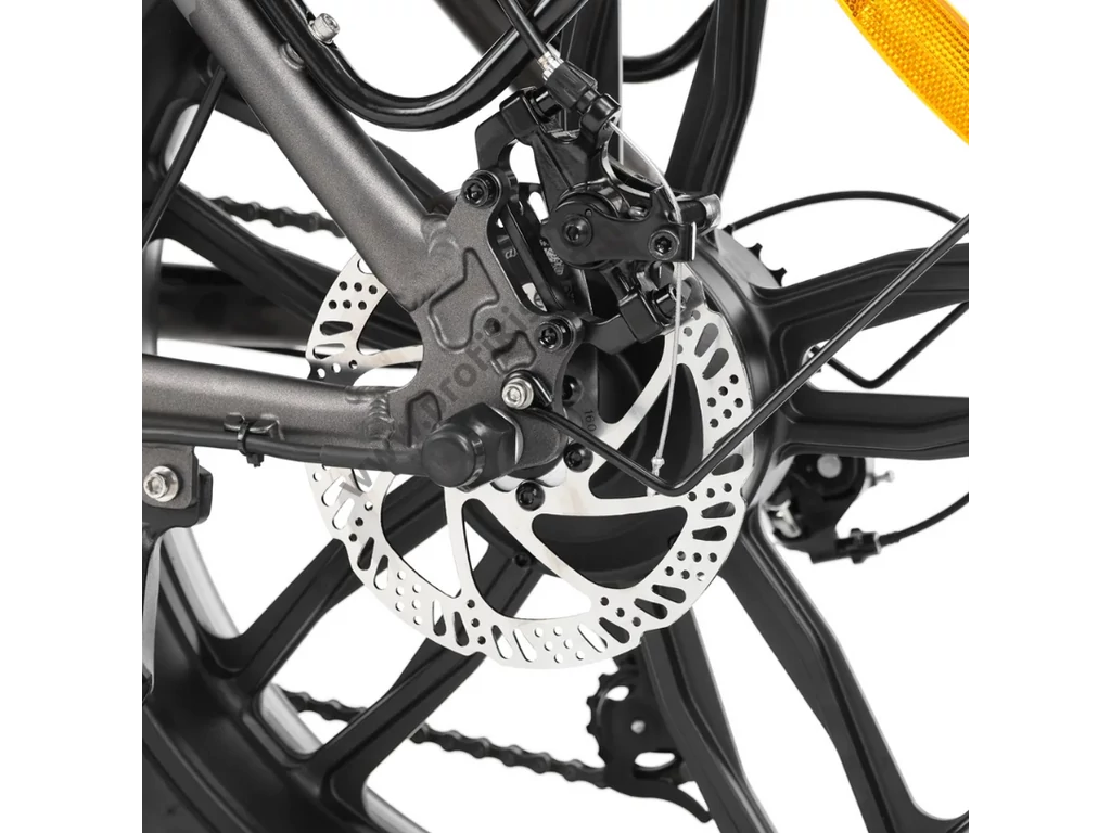 HECHT COMPOS XL GREY Elektromos kerékpár, e-bike, 20", 36V, 13Ah, Shimano váltó, tárcsafék, összecsukható