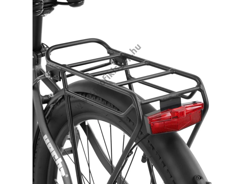 HECHT LEONIS GREY Elektromos kerékpár, e-bike, 29", 36V, 14.5 Ah, Shimano váltó, tárcsafék