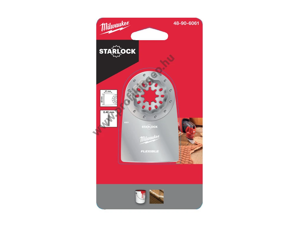 Milwaukee Multitool Starlock Flexibilis kaparó 52x37 mm 1 db