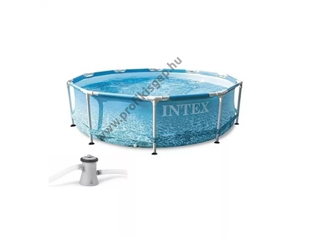 INTEX MetalSet BeachSide medence vizes minta szűrővel 305 x 76 cm (28208NP)