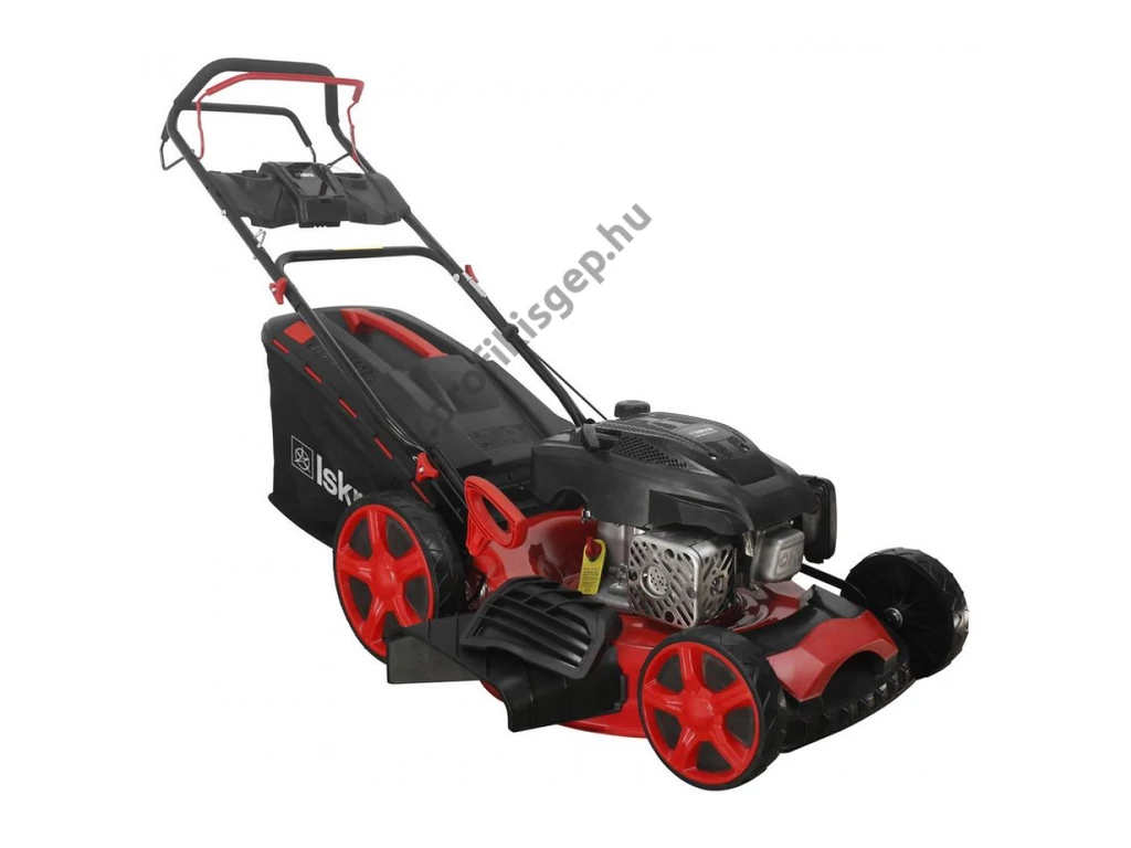ISKRA HG51SMH-RV210 Benzinmotoros önjáró fűgyűjtős fűnyíró, OHV, 209 ccm, oldalkidobó, mulcsbetét