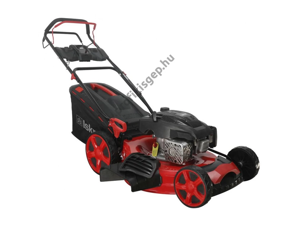 ISKRA HG56SMH-RV210 Benzinmotoros önjáró fűgyűjtős fűnyíró, oldalkidobó, mulcsbetét