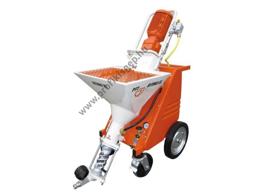 PFT RITMO XL Vakológép 400V vízpumpával