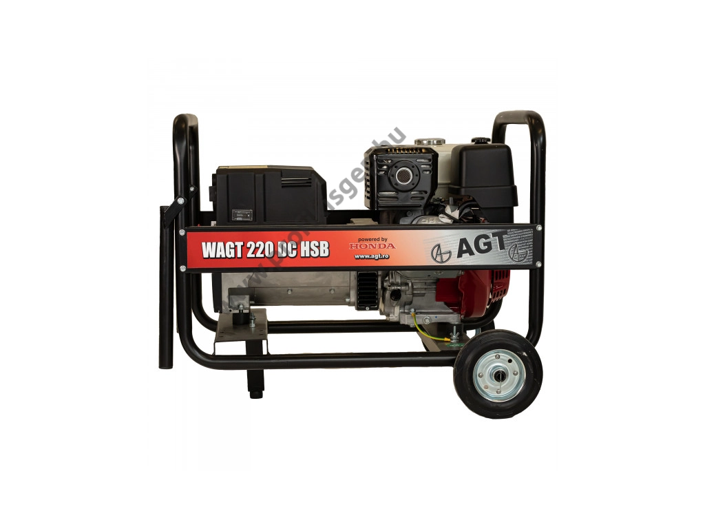 AGT WAGT 220DCHSB Hegesztő áramfejlesztő, HONDA GX390, 6,5kVA/3,5kVA, 200A-ig