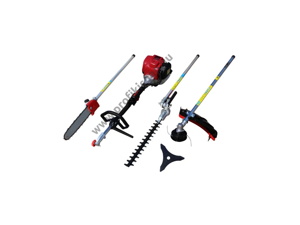 AGT 3526 Multi, bozótvágó, fűkasza 4 ütemű, HONDA GX35, 35,8 cm3, 1.6 Le, adapterekkel
