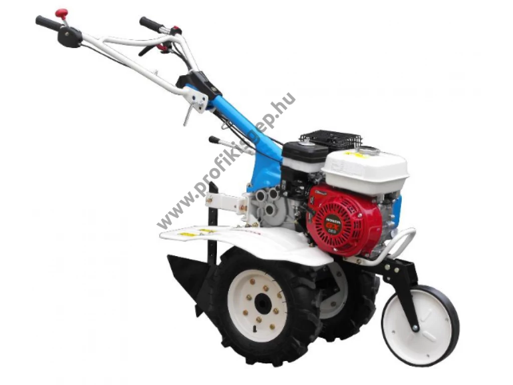 AGT 5580 rotációs kapa HONDA GX200, 2+1 sebesség, 2x3 kapatag, járókerék, töltögető kapa
