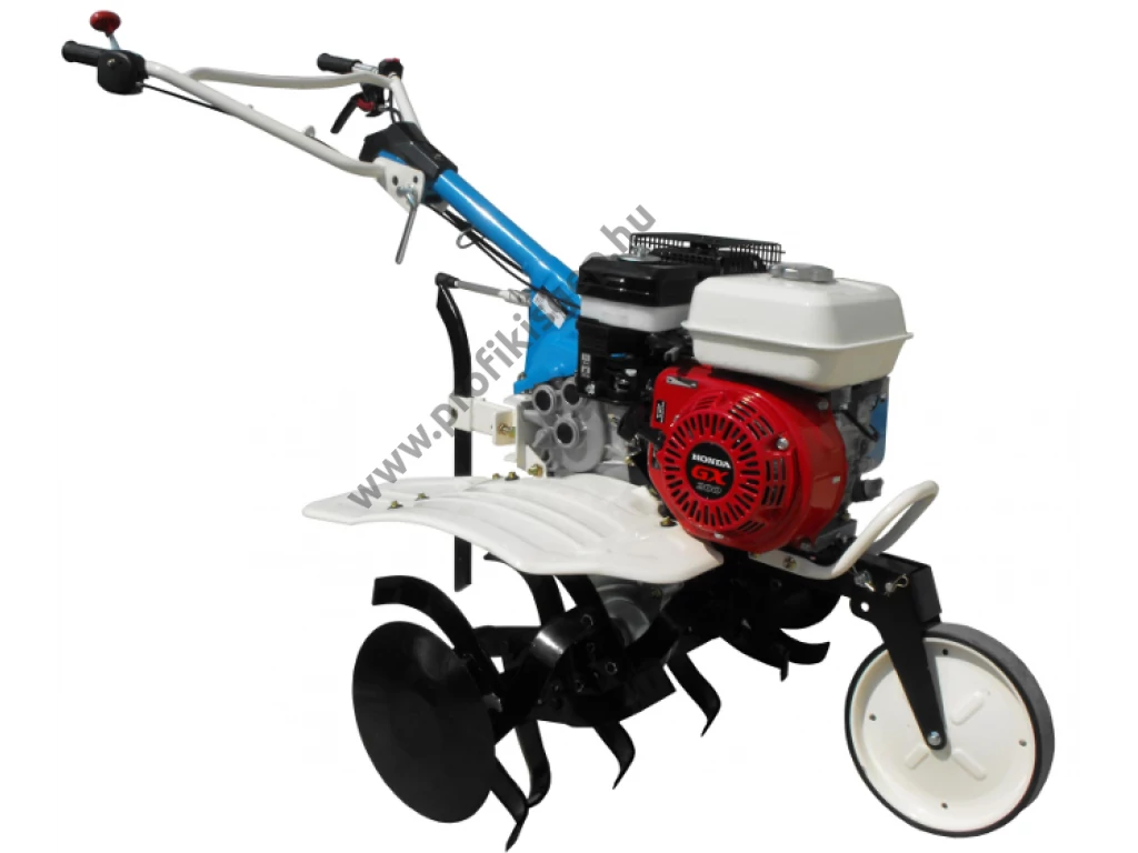 AGT 5580 rotációs kapa HONDA GX200, 2+1 sebesség, 2x3 kapatag, járókerék, töltögető kapa