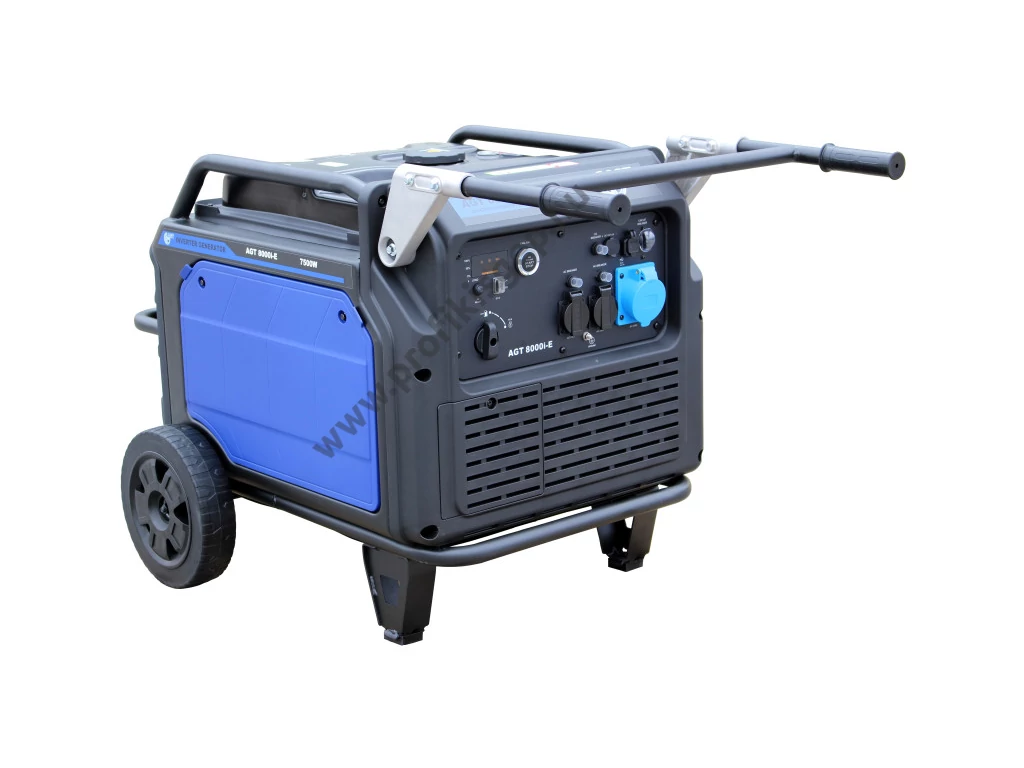 AGT 8000IER Egyfázisú áramfejlesztő Inverter, 230V, Max: 7500W, Motor: RATO OHV, 420cm3, ÖNINDÍTÓ