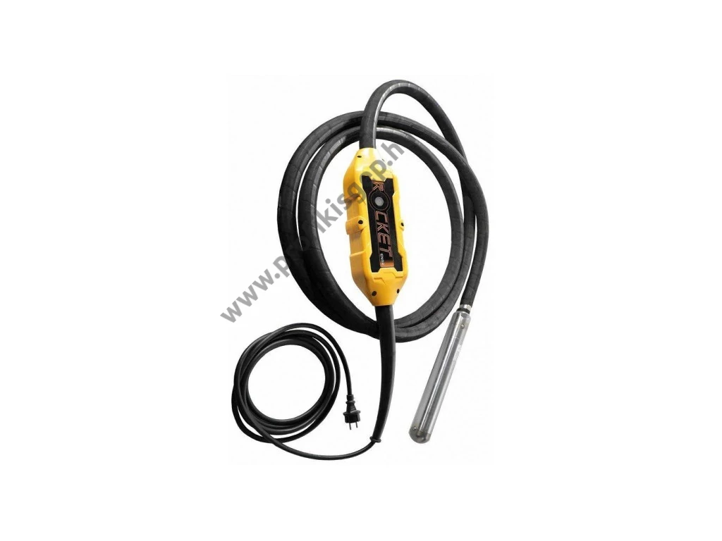 Enar ROCKET Elektromos nagyfrekvenciás betonvibrátor szett, 750W, 5 méter, fej: 38mm