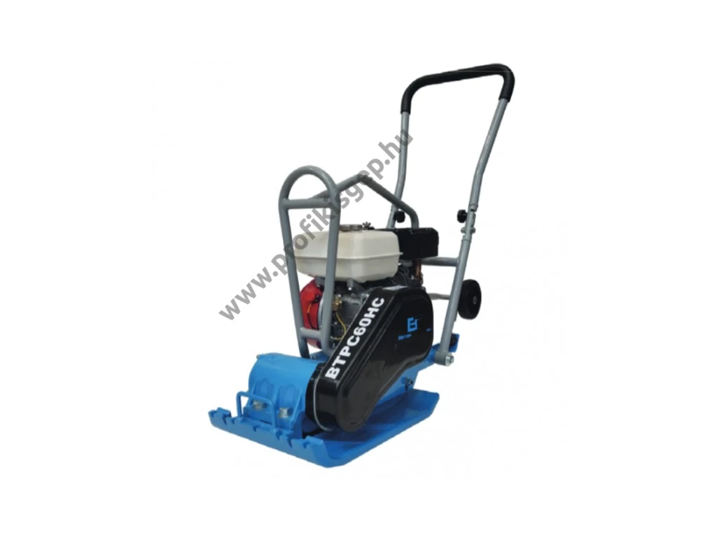 BETONTROWEL BTPC60H lapvibrátor HONDA GX160, 5,5 LE olajszenzorral