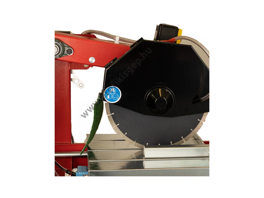 EUROKOMAX MS400 asztali vizes téglavágó, Tárcsa: 400 mm, vágási átmérő: 130mm, 2,2 kW, 230V, Ajándék vágótárcsával