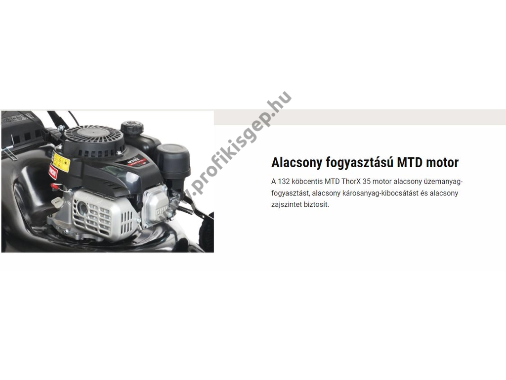 MTD SMART 46 SPO/ N Benzinmotoros önjáró fűgyűjtős fűnyíró, 46cm, ThorX 132cm3