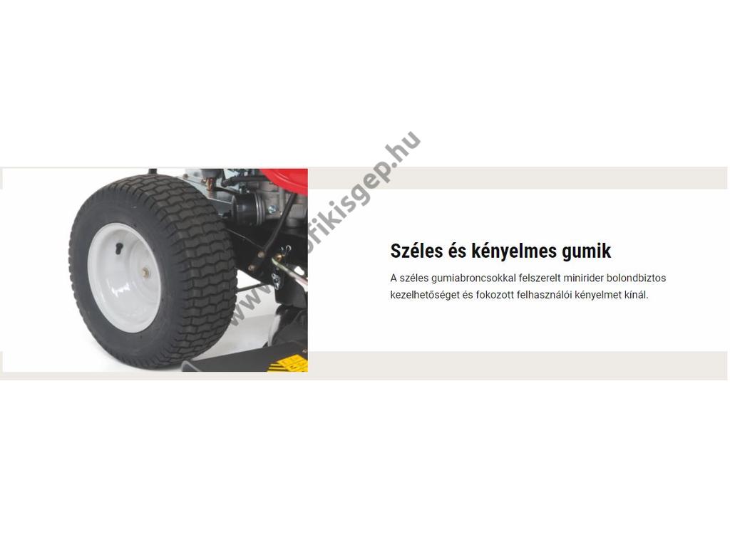 MTD OPTIMA MINIRIDER 76 RDHE fűgyűjtős fűnyíró traktor hidrosztatikus meghajtással,76cm, 382cm3 - ÖSSZESZERELVE ÉS HASZNÁLATRA KÉSZEN SZÁLLÍTJUK!