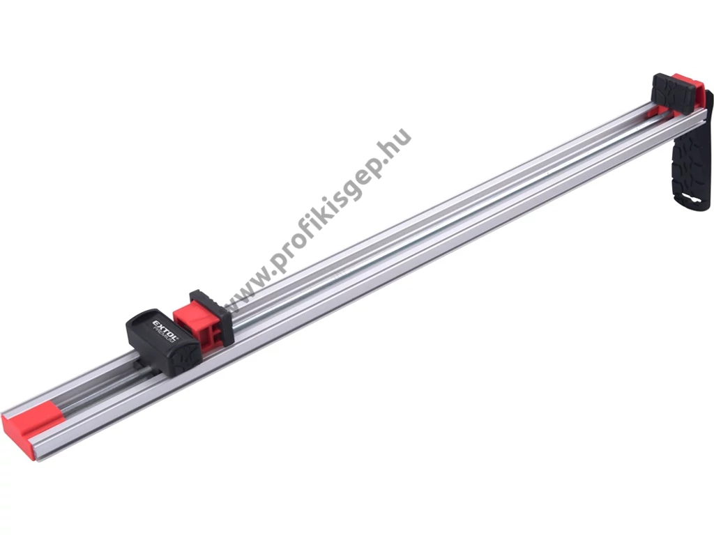 EXTOL premium vezetősín körfűrészhez, gyorsbefogóval, ALU, 900 mm, hosszú, egyenes vágáshoz