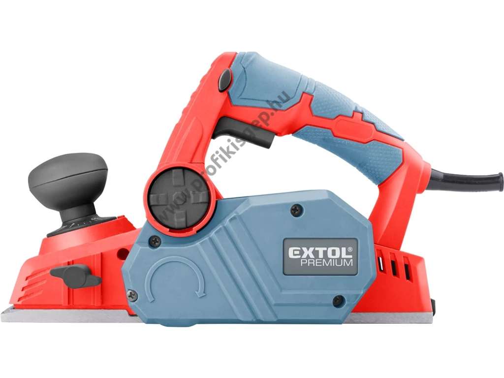 Extol premium elektromos gyalu 900W, kés: 82mm, mélység: 0-3,0 mm, falcolás: 0 -24,0 mm