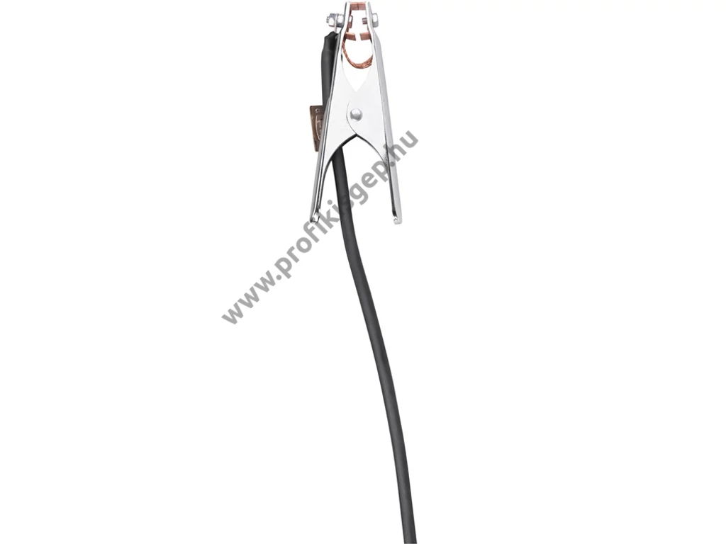EXTOL premium hegesztő kábelpár, földelőkábel csipesszel + munkakábel elektródafogóval, 160A, 3m, 25mm2, csatlakozó: 10-25