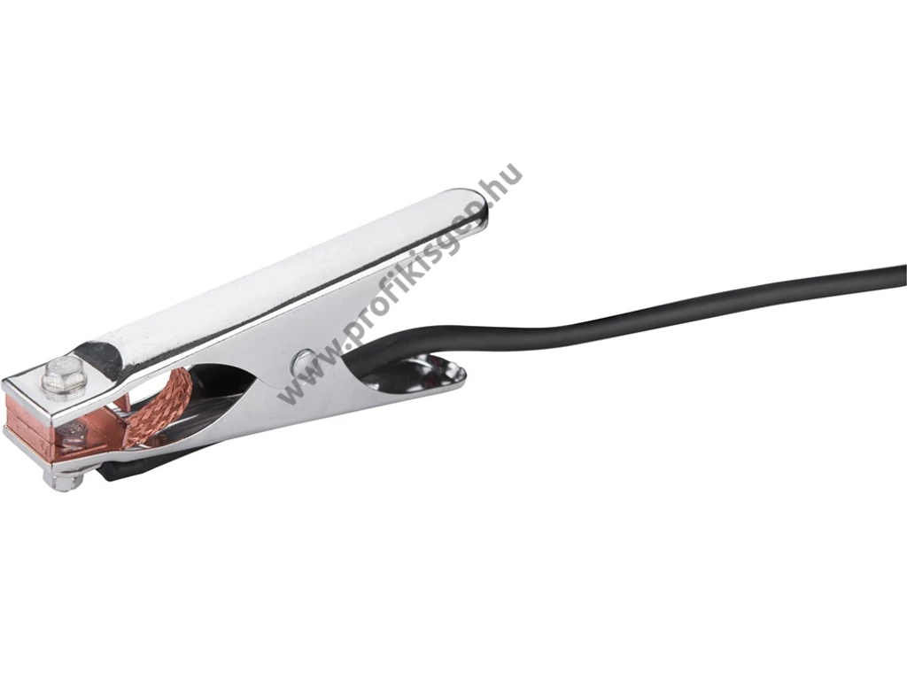 EXTOL premium hegesztő kábelpár, földelőkábel csipesszel + munkakábel elektródafogóval, 160A, 3m, 25mm2, csatlakozó: 10-25