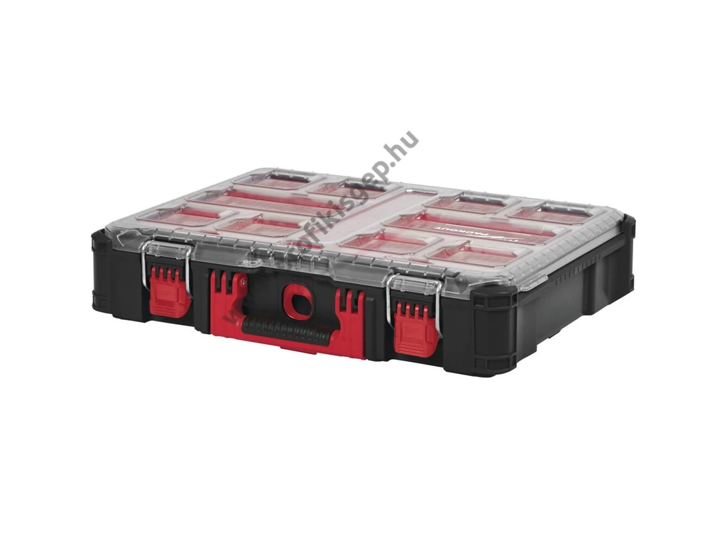 Milwaukee PACKOUT™ Rendszerező doboz nagy, ütésálló polimer, 500 x 380 x 120 mm