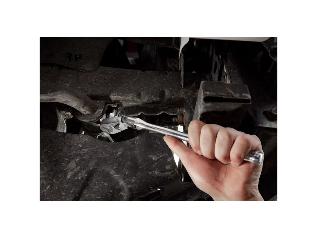 Milwaukee 3/8' Racsnis csuklós hajtókat hosszított 304,8 mm - 1 db