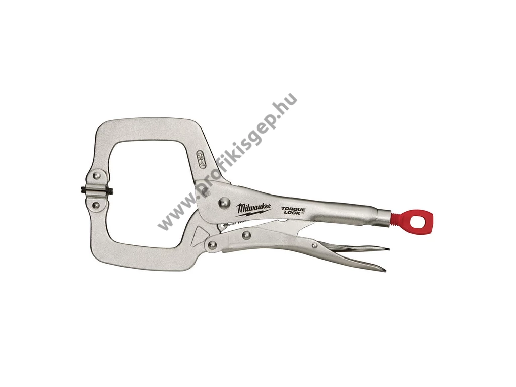 Milwaukee TORQUE LOCK™ C-formájú önzáró szorító, gömbölyű pofákkal 11"