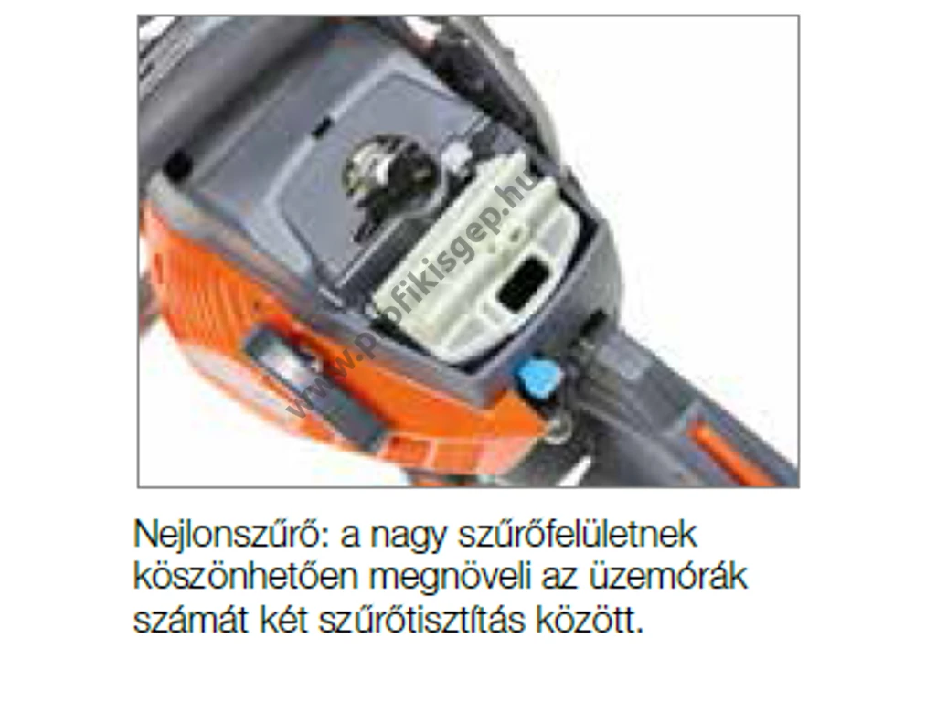 Oleo-mac GS 520  Benzinmotoros láncfűrész intenzív munkára, 51,7cm3, 3.4 Le, Oregon lánc 325"-1.3- 72szem, Oregon vezető 41cm/16"