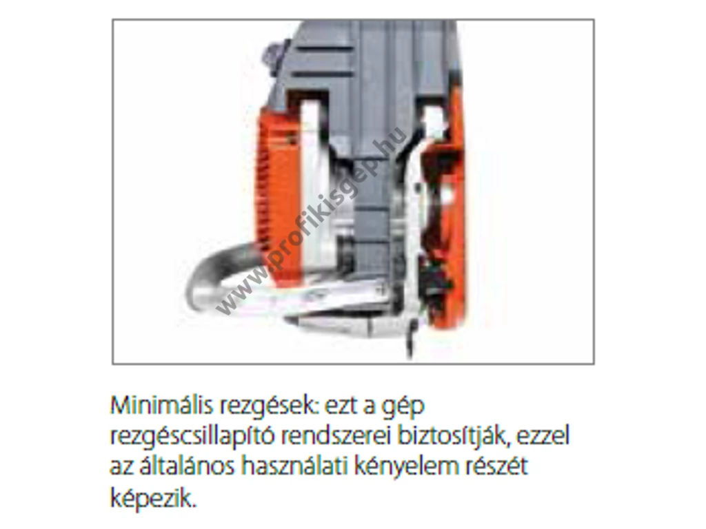 Oleo-mac GSH 560 Benzinmotoros láncfűrész intenzív munkára, 54,5cm3, 3.5 Le, Oregon lánc 325"-1.3-64 szem, Oregon vezető 41cm/16"