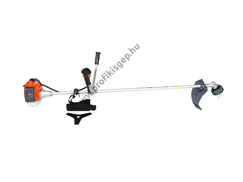 Oleo-mac Sparta 250 T benzinmotoros bozótvágó, fűkasza, ház körüli használatra, 25.4cm3, 1,0Le, damilfej, fűvágó tárcsa, szimpla heveder