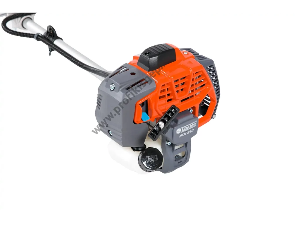Oleo-mac Sparta 250 T benzinmotoros bozótvágó, fűkasza, ház körüli használatra, 25.4cm3, 1,0Le, damilfej, fűvágó tárcsa, szimpla heveder
