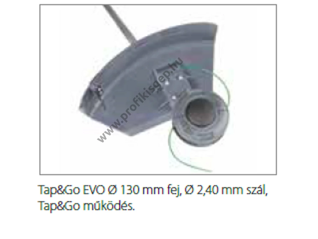 Oleo-mac BCH 400 T benzinmotoros bozótvágó, fűkasza, ház körüli használatra, 40.2cm3, 2,0Le, damilfej, fűvágó tárcsa, dupla heveder