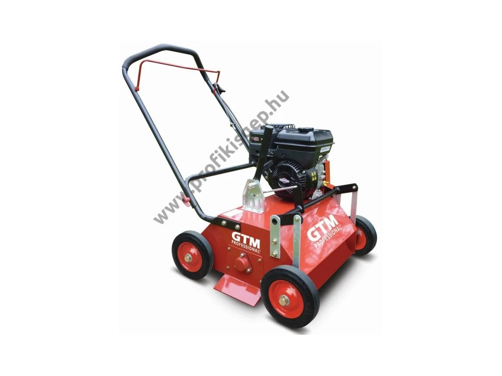 GTM professional GTV 500N Benzinmotoros gyepszellőztető, gyeplazító, 52cm, Briggs 163cm3, lengőkéses