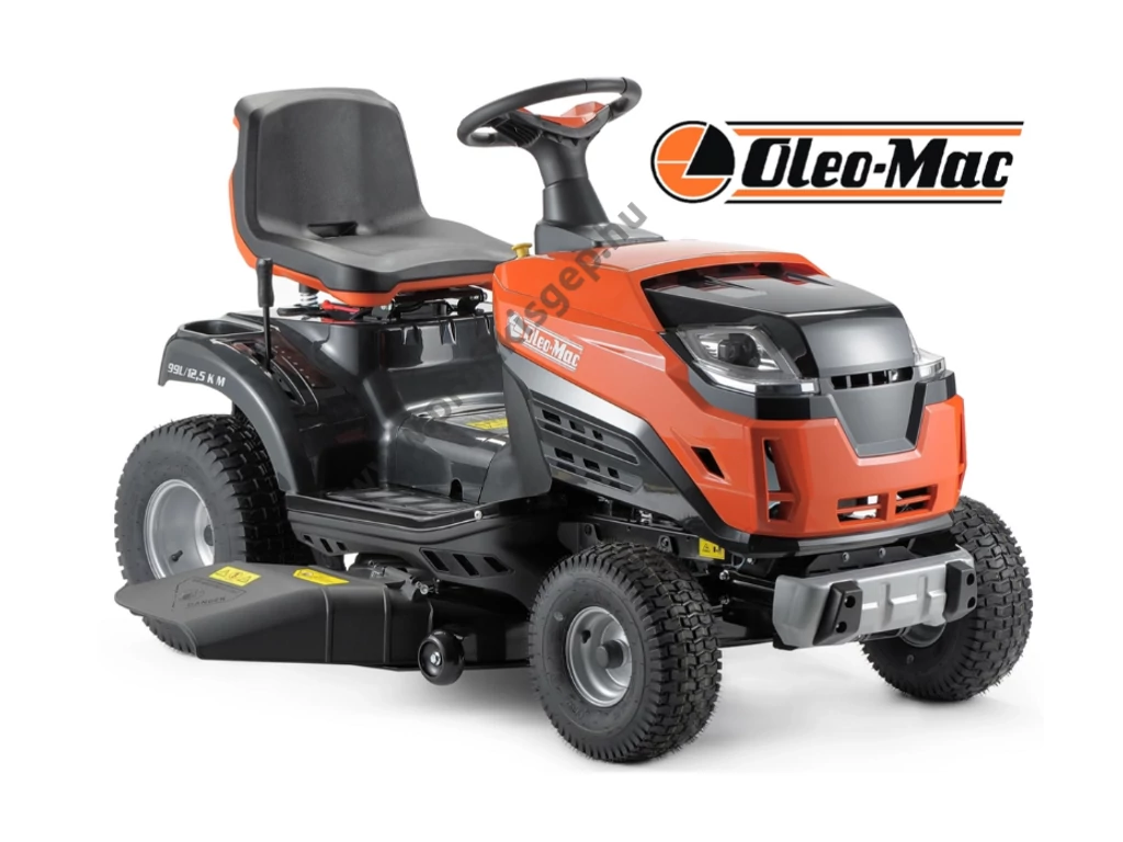 Oleo-Mac OM 99L/12.5KM oldalkidobós fűnyíró traktor, 98 cm, Emak 414 cm3, 5+1 sebesség kézi váltó - ÖSSZESZERELVE ÉS HASZNÁLATRA KÉSZEN SZÁLLÍTJUK!