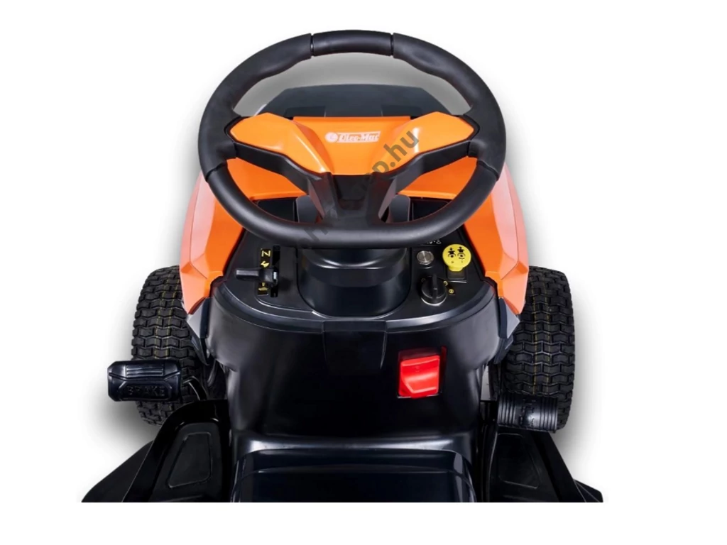 Oleo-Mac OM 99L/12.5KM oldalkidobós fűnyíró traktor, 98 cm, Emak 414 cm3, 5+1 sebesség kézi váltó - ÖSSZESZERELVE ÉS HASZNÁLATRA KÉSZEN SZÁLLÍTJUK!