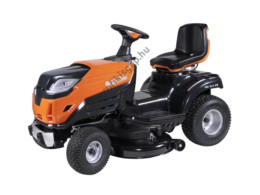 Oleo-Mac OM 99L/12.5KM oldalkidobós fűnyíró traktor, 98 cm, Emak 414 cm3, 5+1 sebesség kézi váltó - ÖSSZESZERELVE ÉS HASZNÁLATRA KÉSZEN SZÁLLÍTJUK!
