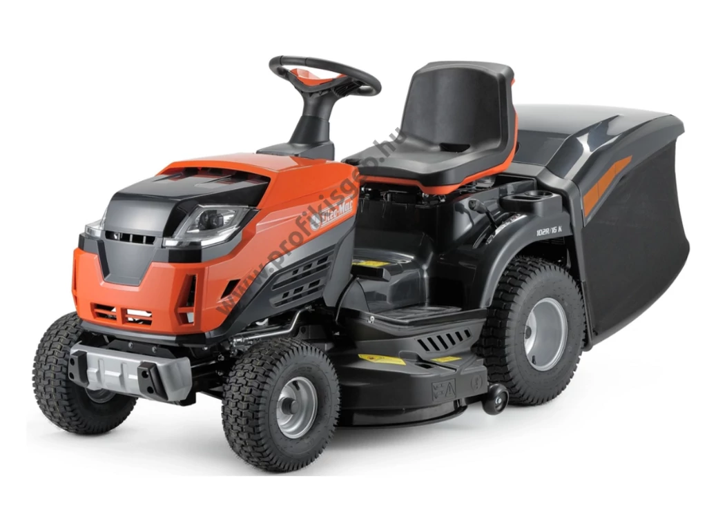 Oleo-Mac 102R/16K fűgyűjtős fűnyíró traktor, 102cm, Emak 432 cm3 HIDRO- ÖSSZESZERELVE ÉS HASZNÁLATRA KÉSZEN SZÁLLÍTJUK!