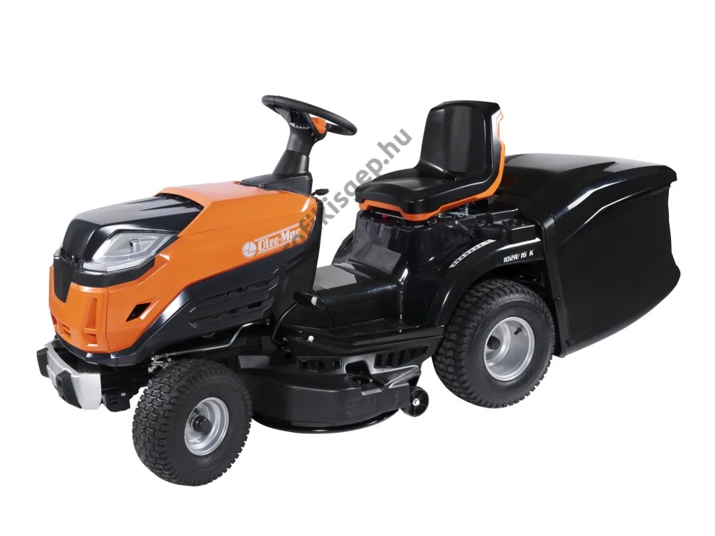 Oleo-Mac 102R/16K fűgyűjtős fűnyíró traktor, 102cm, Emak 432 cm3 HIDRO- ÖSSZESZERELVE ÉS HASZNÁLATRA KÉSZEN SZÁLLÍTJUK!