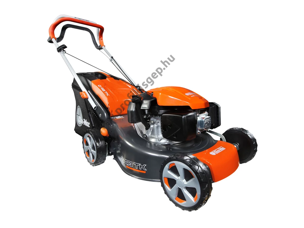 Oleo-mac G 48 TK COMFORT PLUS Benzinmotoros önjáró fűgyűjtős fűnyíró, 46cm, EMAK 139cm3, csapágyazott kerék