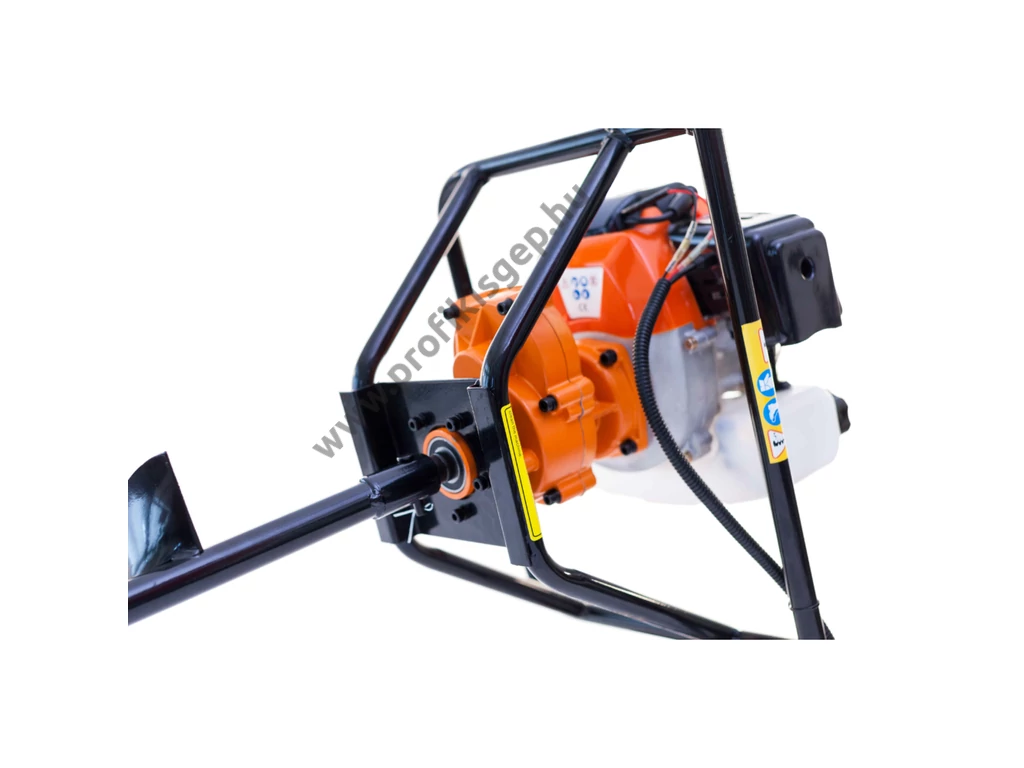 RURIS TT10 benzinmotoros földfúró, gödörfúró, 43cm3, 1.7Le, 100mm, 150mm fúrószárral