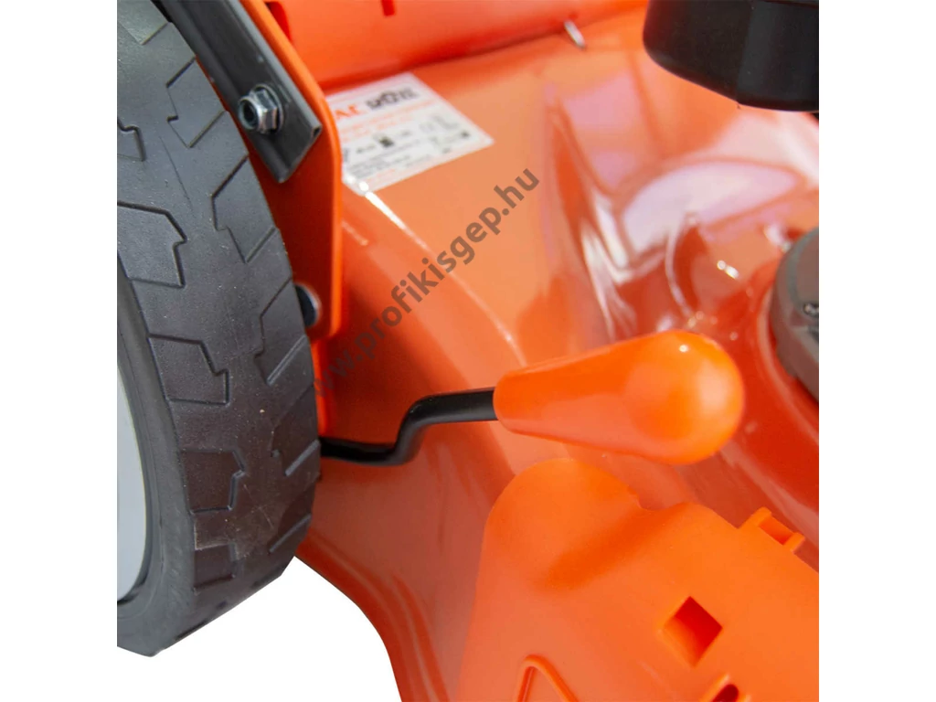 RURIS DAC 120XL Benzinmotoros önjáró fűgyűjtős fűnyíró, 46cm, OHV 135cm3, oldalkidobó, mulcsbetét