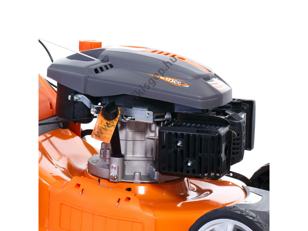 RURIS DAC 150XL Benzinmotoros önjáró fűgyűjtős fűnyíró, 50cm, OHV 173cm3, oldalkidobó, mulcsbetét
