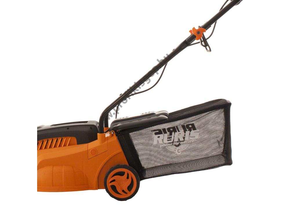 RURIS SF7A106 Elektromos fűgyűjtős fűnyíró, 33 cm, 1200W