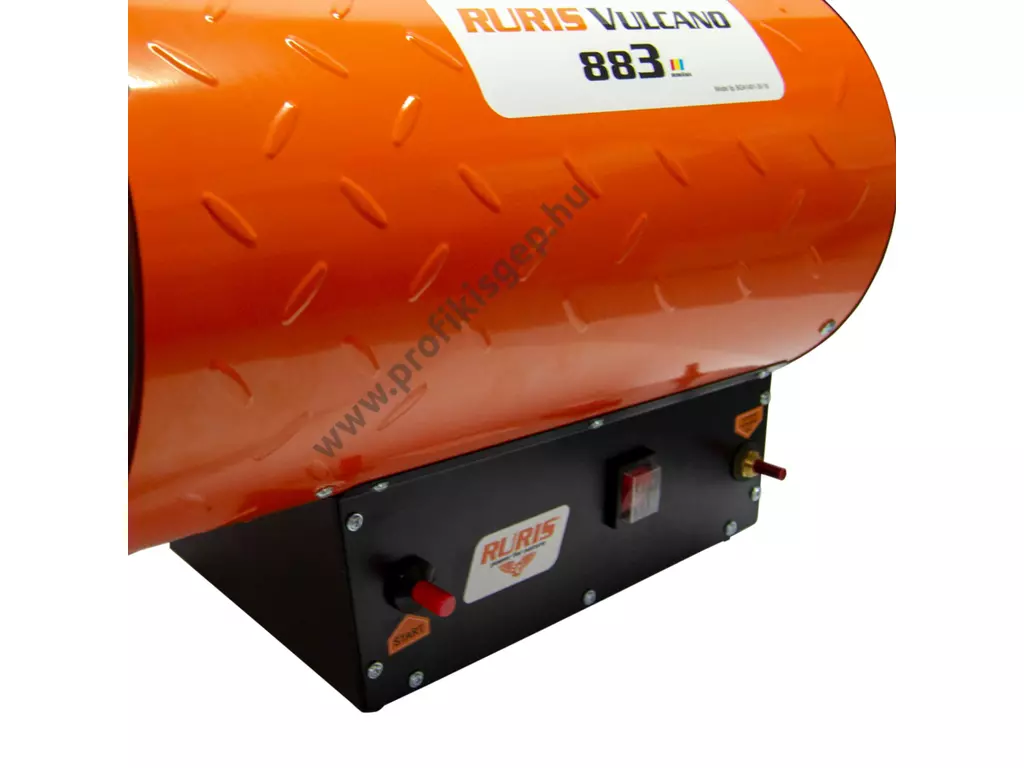 RURIS VULCANO 884 PB-gázos hőlégfúvó ventillátoros, 50kW