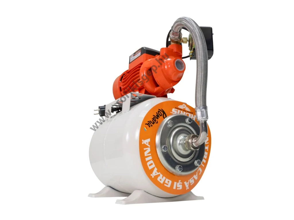 RURIS AquaPower 1008S elektromos felszíni szivattyú, házi vízmű, 750W, 2760l, 4.5 bar, Bronzlapátos