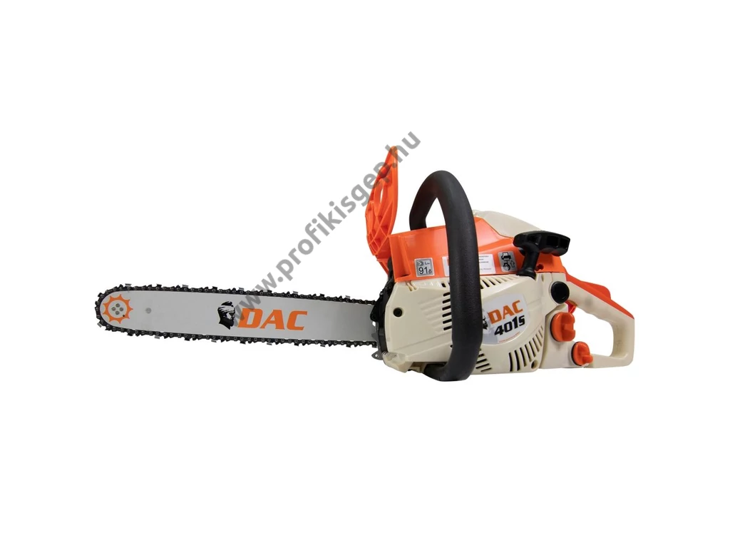 RURIS DAC 401S Benzinmotoros láncfűrész, 41.0cm3, 2.0 Le, 3/8"-1.3-57 szem, vezető 40cm